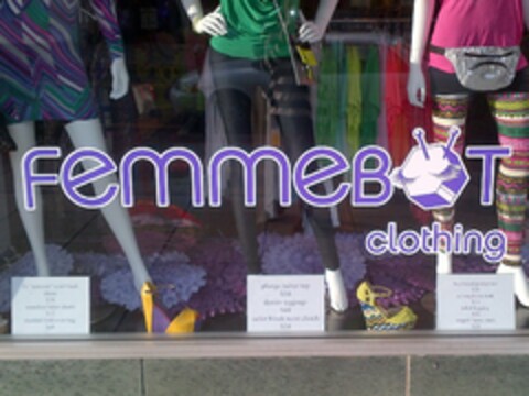 FEMMEBOT CLOTHING Logo (USPTO, 01.04.2012)