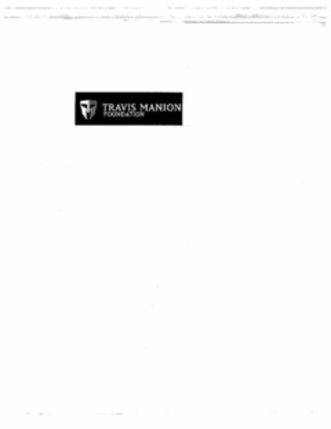 TRAVIS MANION FOUNDATION Logo (USPTO, 29.06.2012)