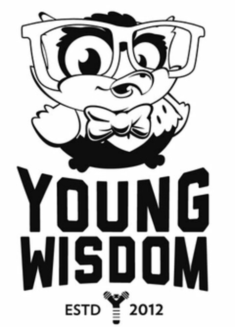 YOUNG WISDOM ESTD 2012 Logo (USPTO, 18.09.2012)