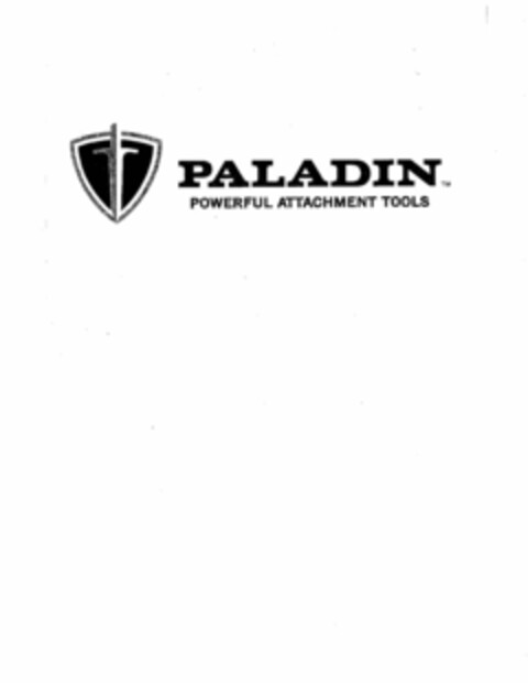 PALADIN POWERFUL ATTACHMENT TOOLS Logo (USPTO, 05/14/2013)