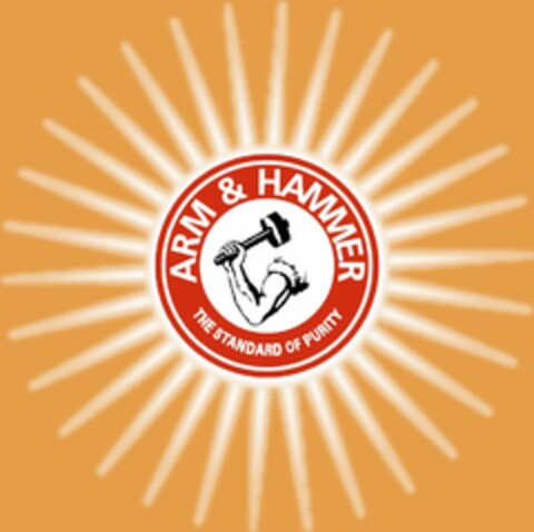 ARM & HAMMER THE STANDARD OF PURITY Logo (USPTO, 09.07.2013)