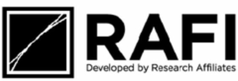 RAFI DEVELOPED BY RESEARCH AFFILIATES Logo (USPTO, 13.08.2013)