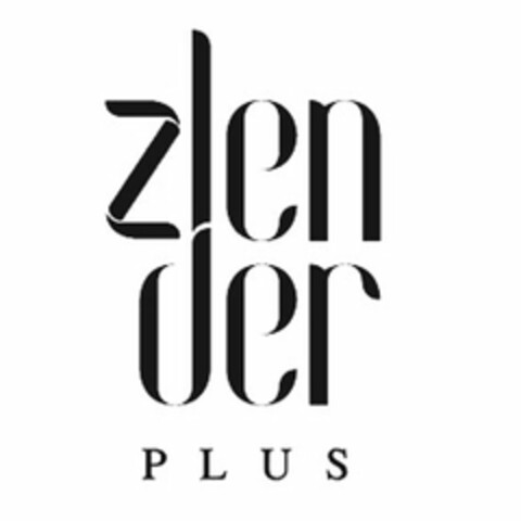 ZLENDER PLUS Logo (USPTO, 25.11.2013)