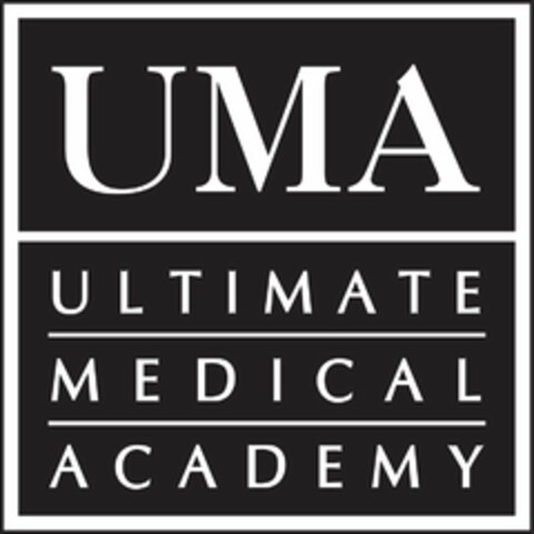 UMA ULTIMATE MEDICAL ACADEMY Logo (USPTO, 13.05.2014)