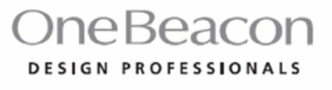 ONE BEACON DESIGN PROFESSIONALS Logo (USPTO, 07/06/2015)