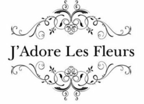 J'ADORE LES FLEURS Logo (USPTO, 03/21/2016)