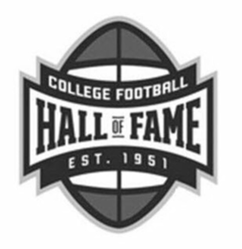 COLLEGE FOOTBALL HALL OF FAME EST. 1951 Logo (USPTO, 17.05.2016)