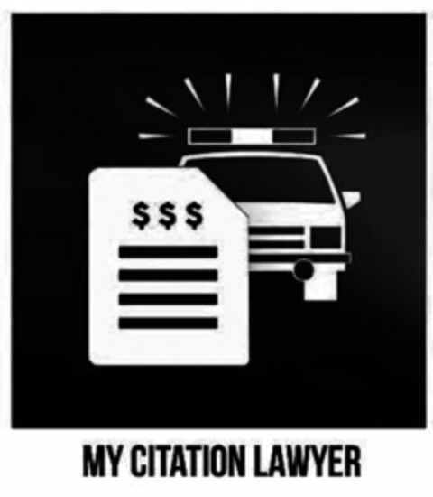 MY CITATION LAWYER Logo (USPTO, 19.08.2016)