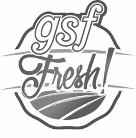 GSF FRESH! Logo (USPTO, 16.09.2016)
