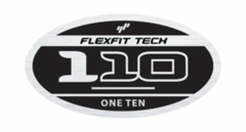 YP FLEXFIT TECH 110 ONE TEN Logo (USPTO, 27.09.2016)