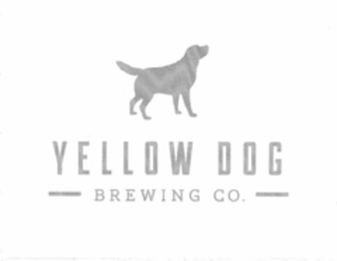 YELLOW DOG BREWING CO. Logo (USPTO, 09.01.2017)