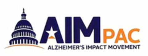 AIM PAC ALZHEIMER'S IMPACT MOVEMENT Logo (USPTO, 10.01.2017)