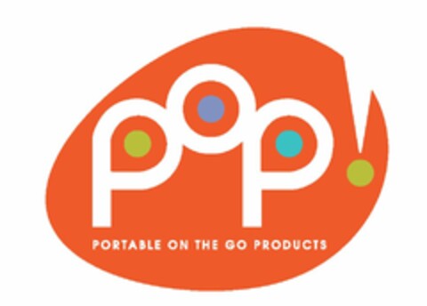 POP! PORTABLE ON THE GO PRODUCTS Logo (USPTO, 15.03.2017)
