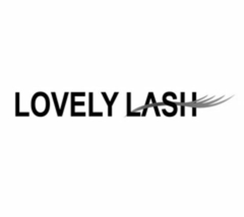 LOVELY LASH Logo (USPTO, 12.04.2017)