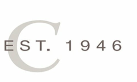 C EST. 1946 Logo (USPTO, 22.06.2017)