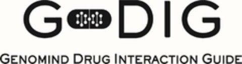 G-DIG GENOMIND DRUG INTERACTION GUIDE Logo (USPTO, 12.10.2017)