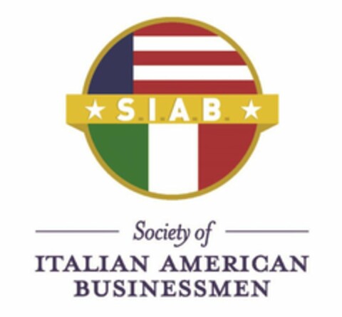 S.I.A.B. SOCIETY OF ITALIAN AMERICAN BUSINESSMEN Logo (USPTO, 12/27/2017)