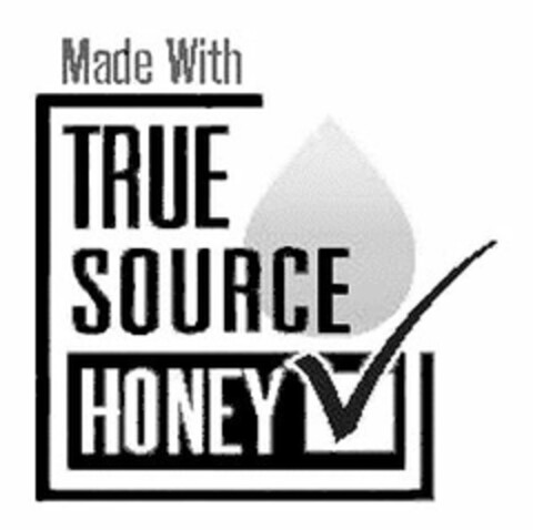 MADE WITH TRUE SOURCE HONEY Logo (USPTO, 06.02.2018)