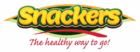 SNACKERS THE HEALTHY WAY TO GO! Logo (USPTO, 02/28/2018)