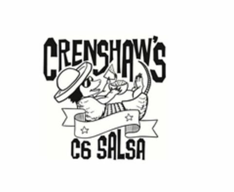 CRENSHAW'S C6 SALSA Logo (USPTO, 05.03.2018)