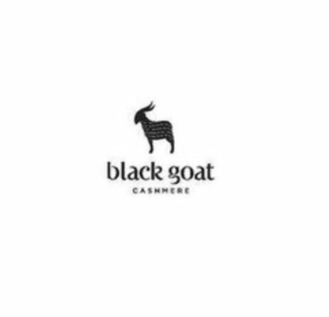 BLACK GOAT CASHMERE Logo (USPTO, 10.10.2018)