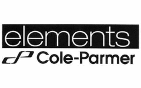 ELEMENTS COLE-PARMER CP Logo (USPTO, 05.11.2018)