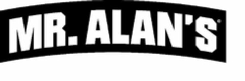 MR. ALAN'S Logo (USPTO, 12/03/2018)