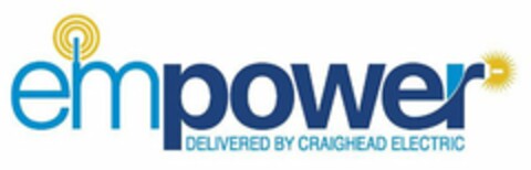 EMPOWER DELIVERED BY CRAIGHEAD ELECTRIC Logo (USPTO, 22.01.2019)