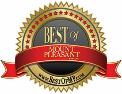 BEST OF MOUNT PLEASANT MAGAZINE WWW.BESTOFMP.COM Logo (USPTO, 27.02.2019)