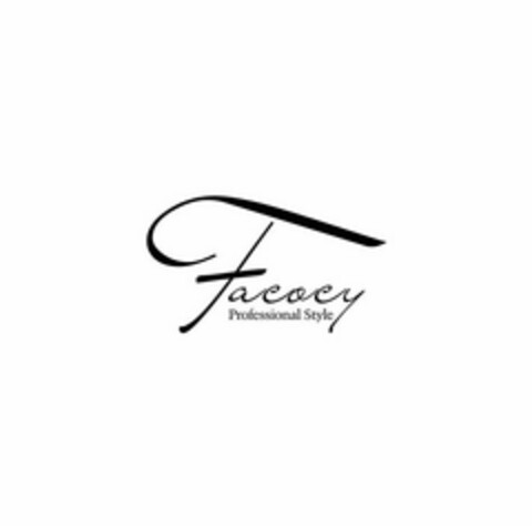 FACOCY PROFESSIONAL STYLE Logo (USPTO, 03/11/2019)