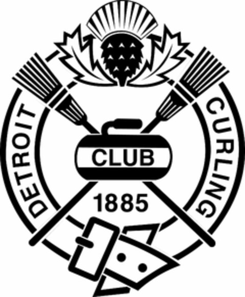 DETROIT CURLING CLUB 1885 Logo (USPTO, 05/13/2019)