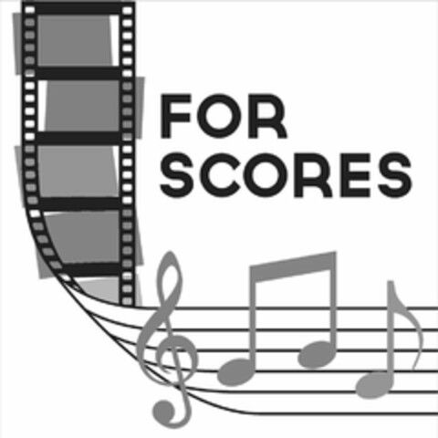 FOR SCORES Logo (USPTO, 07/26/2019)