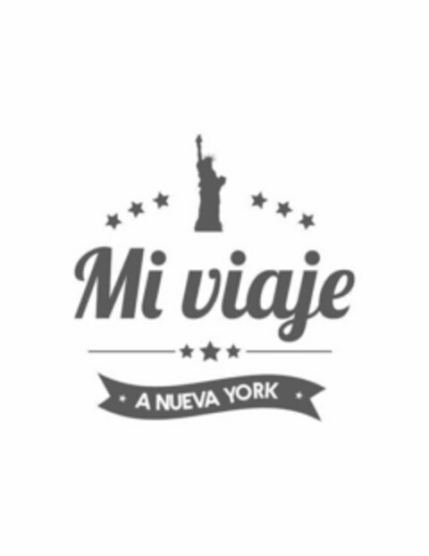 MI VIAJE A NUEVA YORK Logo (USPTO, 30.09.2019)