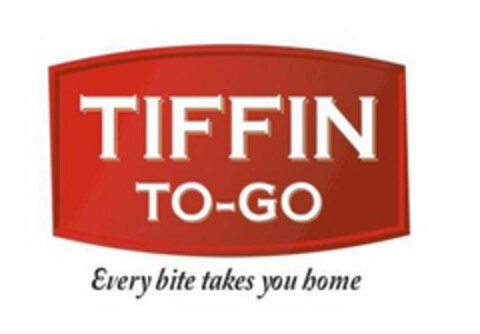 TIFFIN TO-GO EVERY BITE TAKES YOU HOME Logo (USPTO, 10/10/2019)