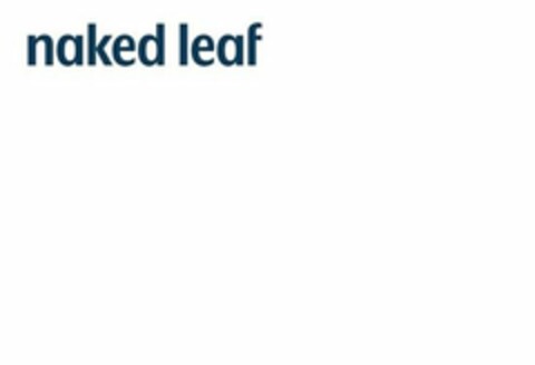 NAKED LEAF Logo (USPTO, 10/31/2019)