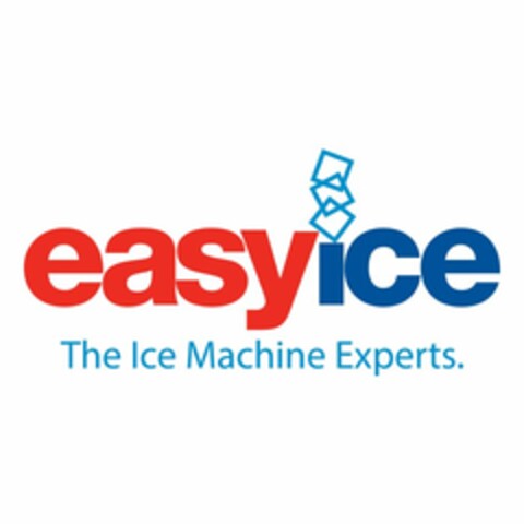 EASYICE THE ICE MACHINE EXPERTS. Logo (USPTO, 04.11.2019)