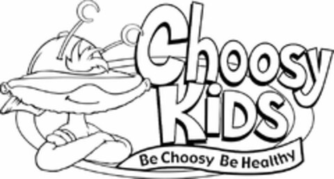 CHOOSY KIDS BE CHOOSY BE HEALTHY Logo (USPTO, 10.03.2020)