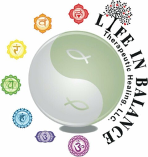 LIFE IN BALANCE THERAPEUTIC HEALING, LLC. Logo (USPTO, 04/17/2020)