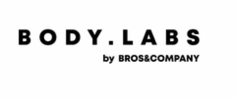 BODY.LABS BY BROS&COMPANY Logo (USPTO, 18.09.2020)