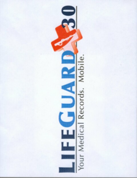 LIFEGUARD 30 YOUR MEDICAL RECORDS. MOBILE. Logo (USPTO, 15.07.2009)