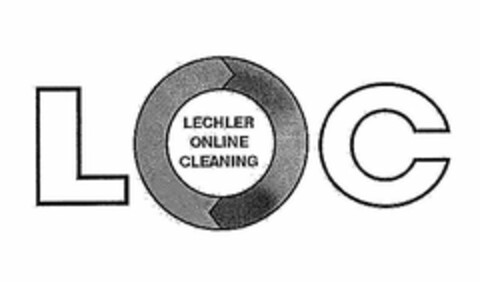 LOC LECHLER ONLINE CLEANING Logo (USPTO, 27.07.2009)