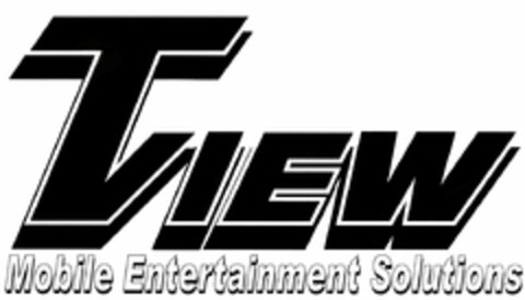 TVIEW MOBILE ENTERTAINMENT SOLUTIONS Logo (USPTO, 10/01/2009)