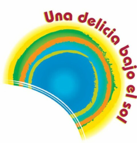 UNA DELICIA BAJO EL SOL Logo (USPTO, 11/06/2009)