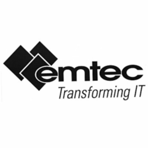 EMTEC TRANSFORMING IT Logo (USPTO, 23.02.2010)