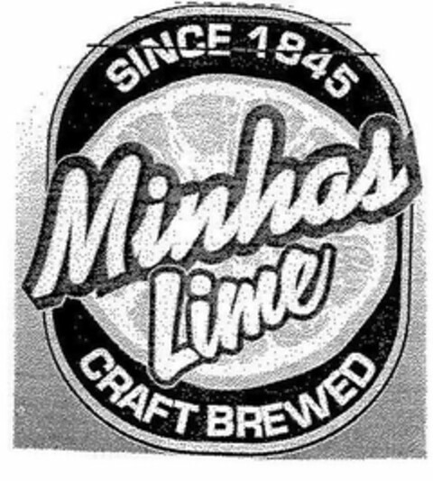 MINHAS LIME SINCE 1845 CRAFT BREWED Logo (USPTO, 15.03.2010)