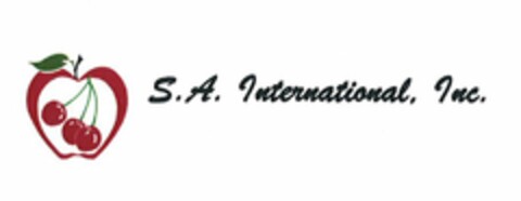 S.A. INTERNATIONAL, INC. Logo (USPTO, 08.04.2010)