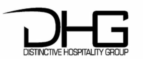 DHG DISTINCTIVE HOSPITALITY GROUP Logo (USPTO, 15.07.2010)