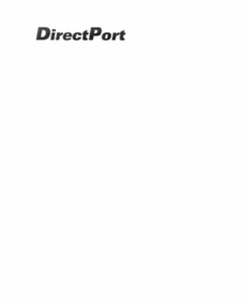 DIRECTPORT Logo (USPTO, 07/26/2010)