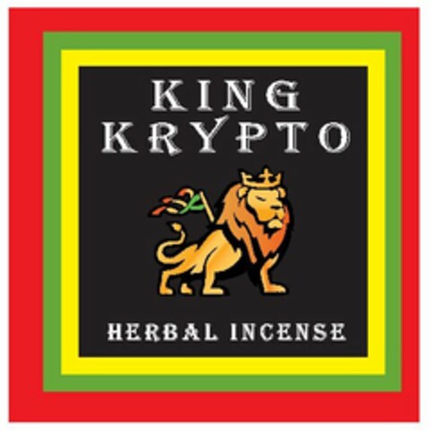 KING KRYPTO HERBAL INCENSE Logo (USPTO, 08/12/2010)