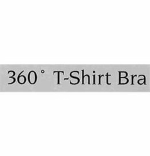 360° T-SHIRT BRA Logo (USPTO, 08.11.2010)